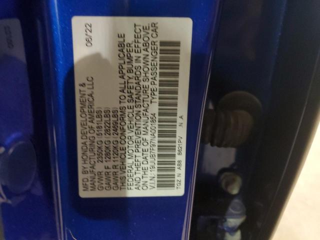 2022 ACURA TLX TYPE S - 19UUB7F97NA001854
