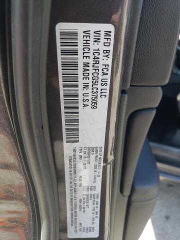 2020 JEEP GRAND CHER - 1C4RJFCG5LC375059