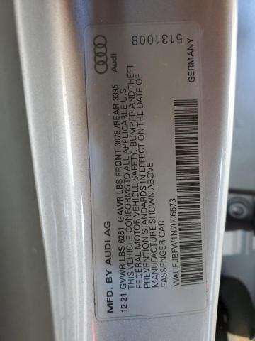 2022 AUDI E-TRON GT WAUEJBFW1N7006573