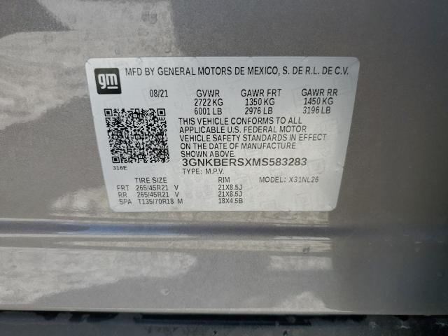 2021 CHEVROLET BLAZER RS - 3GNKBERSXMS583283