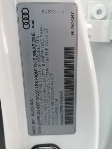 2019 AUDI A3 PREMIUM - WAUAUGFF6K1008904