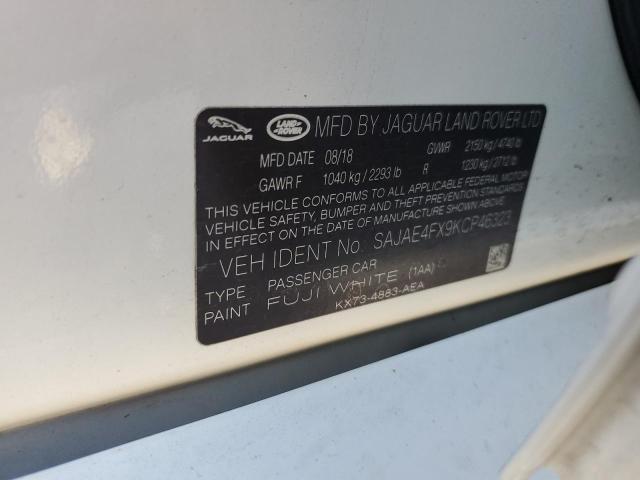 2019 JAGUAR XE PRESTIG SAJAE4FX9KCP46323