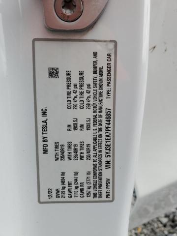 2023 TESLA MODEL 3 - 5YJ3E1EA7PF446857