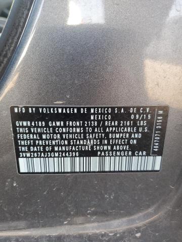 2016 VOLKSWAGEN JETTA S - 3VW267AJ3GM244396