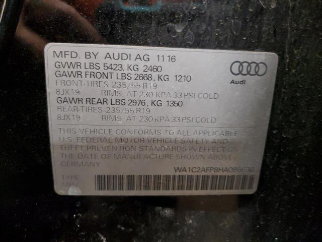 2017 AUDI Q5 PREMIUM - WA1C2AFP8HA086630
