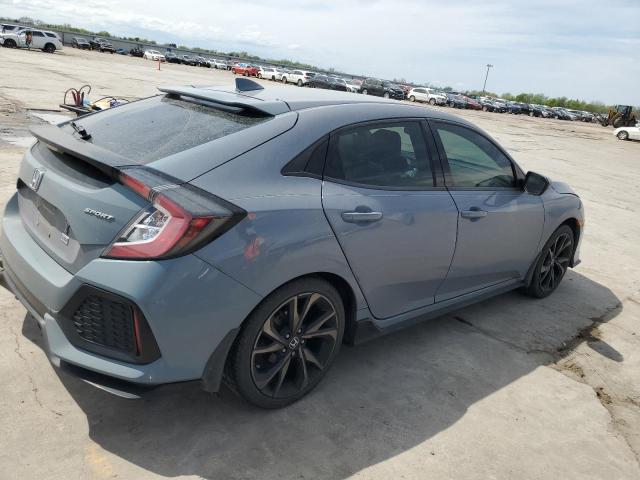 Vin: shhfk7h49ku223676, lot: 50666175, honda civic sport 20193