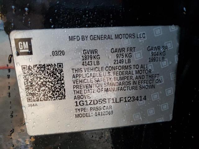2020 CHEVROLET MALIBU LT - 1G1ZD5ST1LF123414