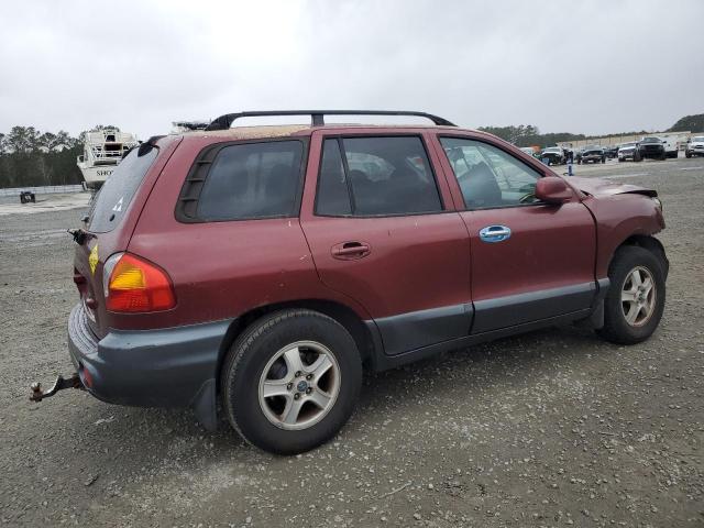 HYUNDAI SANTA FE G 2002 burgundy  gas KM8SC13D12U296514 photo #4
