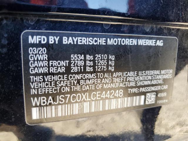 2020 BMW M550XI WBAJS7C0XLCE44248