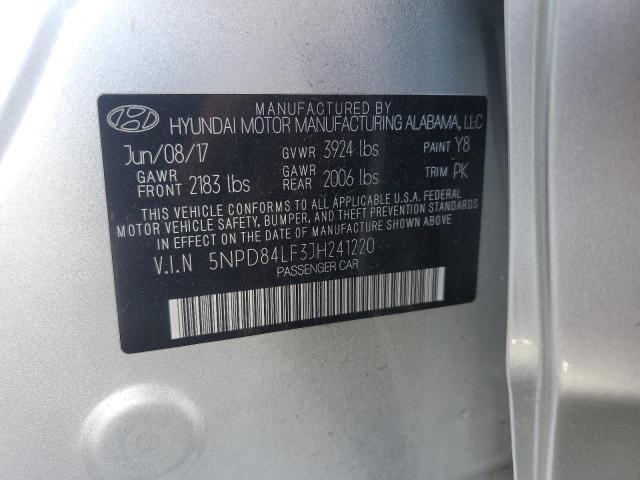2018 HYUNDAI ELANTRA SE - 5NPD84LF3JH241220