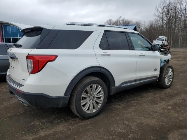 FORD EXPLORER K 2021 white  gas 1FM5K8LC1MGC28604 photo #4