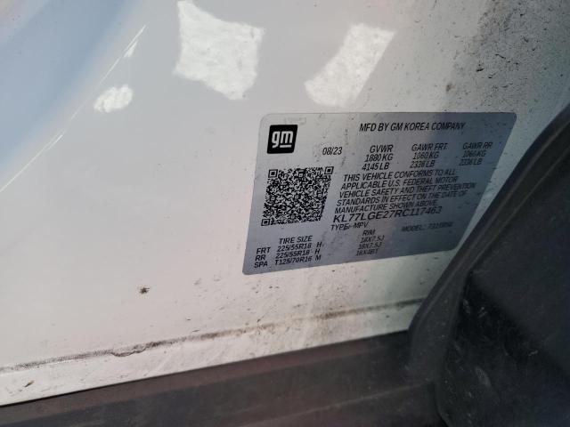 2024 CHEVROLET TRAX 1RS - KL77LGE27RC117463
