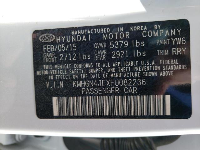 2015 HYUNDAI GENESIS 3. - KMHGN4JEXFU082236
