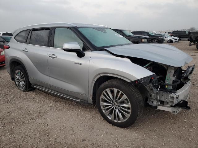 Vin: 5tdebrch3ms033406, lot: 48231235, toyota highlander hybrid platinum 20214
