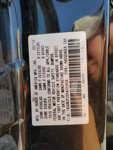 2015 ACURA TLX 19UUB2F30FA020438