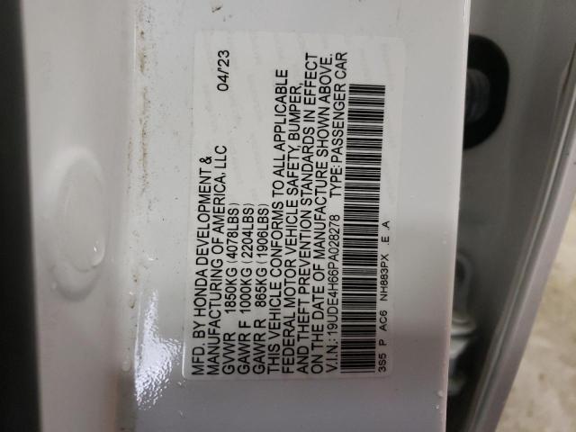 2023 ACURA INTEGRA A- - 19UDE4H66PA028278