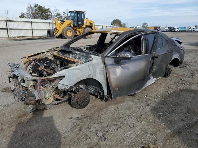 TOYOTA CAMRY L 2019 gray  gas 4T1B11HK7KU248657 photo #1