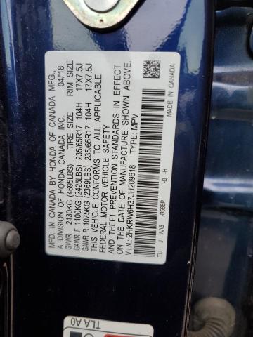 2018 HONDA CR-V LX - 2HKRW6H37JH209618