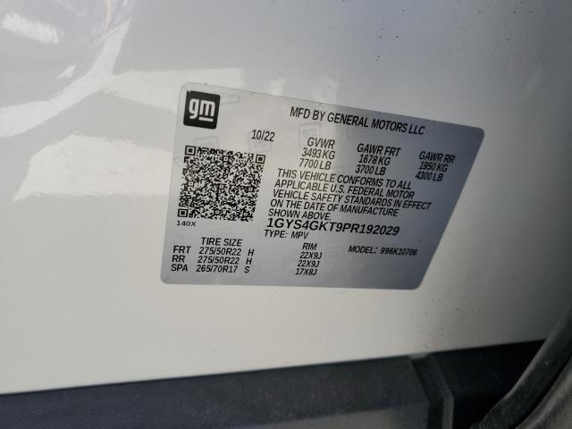 2023 CADILLAC ESCALADE S - 1GYS4GKT9PR192029