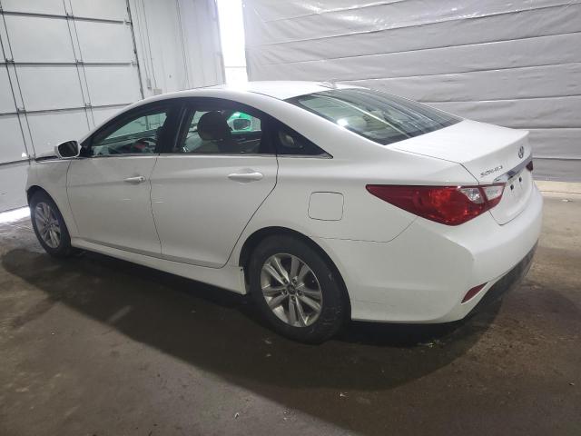 HYUNDAI SONATA GLS 2014 white  gas 5NPEB4AC2EH865286 photo #3