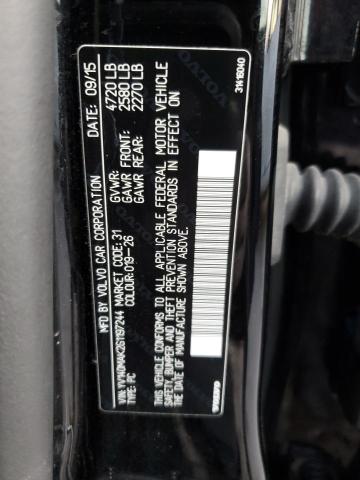 2016 VOLVO S80 PREMIE YV140MAK2G1197244