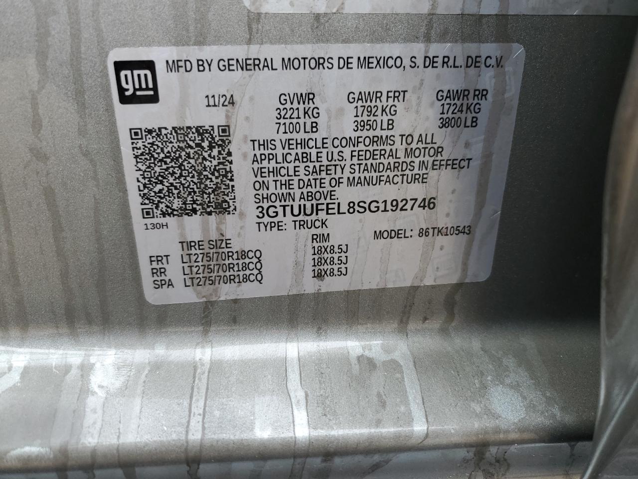 GMC SIERRA K1500 AT4X