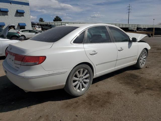 HYUNDAI AZERA SE 2009 white sedan 4d gas KMHFC46F29A357686 photo #4