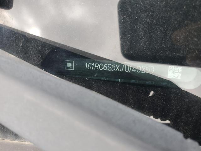 2018 CHEVROLET VOLT LT 1G1RC6S5XJU140859