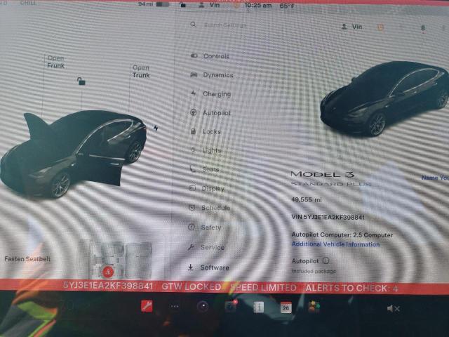 2019 TESLA 3 - 5YJ3E1EA2KF398841