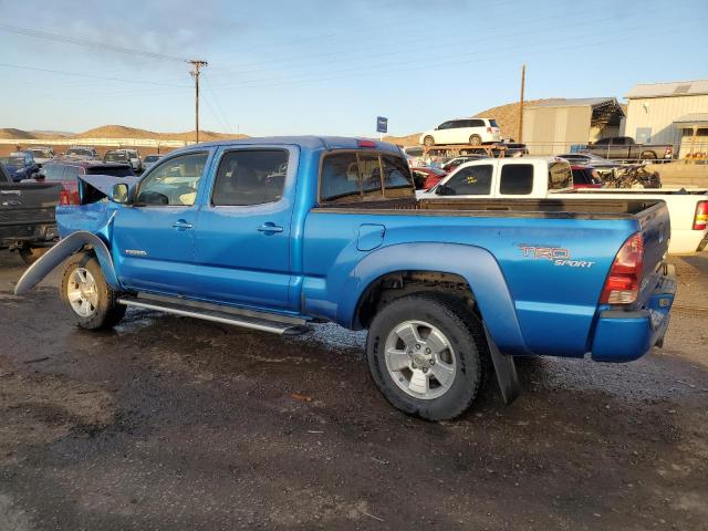 TOYOTA TACOMA DOU 2006 blue  gas 3TMKU72N46M010101 photo #3