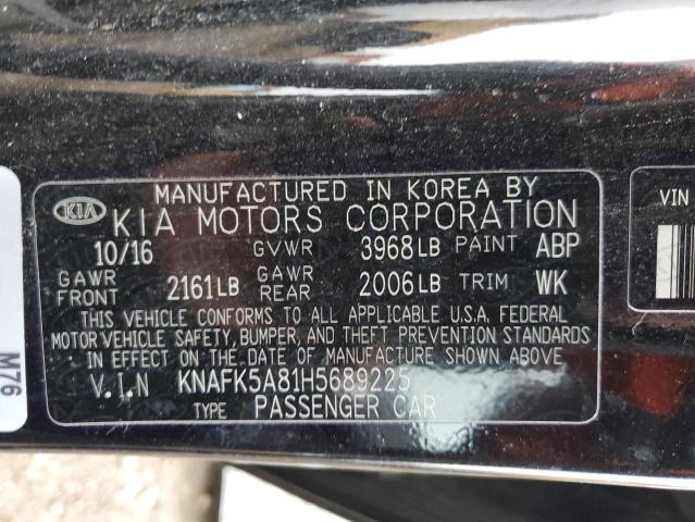 2017 KIA FORTE LX - KNAFK5A81H5689225