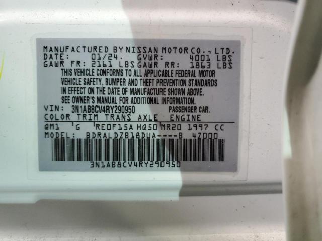 2024 NISSAN SENTRA SV - 3N1AB8CV4RY290950