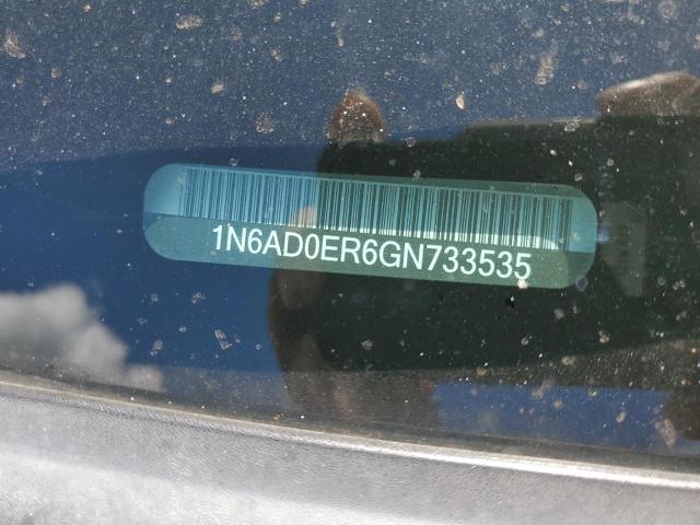 2016 NISSAN FRONTIER S - 1N6AD0ER6GN733535