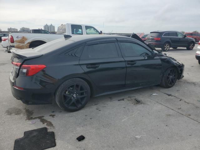 HONDA CIVIC SI 2024 black  gas 2HGFE1E57RH476536 photo #4