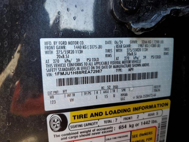 2024 FORD EXPEDITION - 1FMJU1H88REA72987