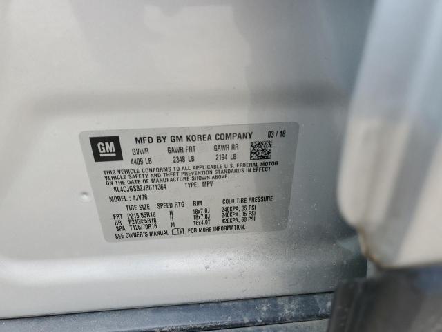 2018 BUICK ENCORE ESS KL4CJGSB2JB671364