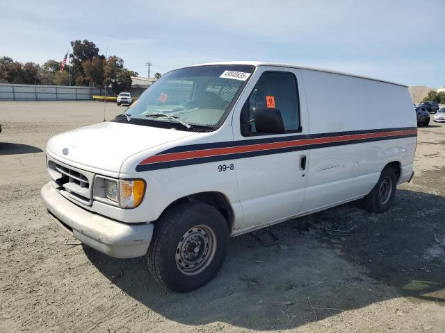 FORD ECONLINE 1999 white  gas 1FTRE1422XHA09367 photo #1