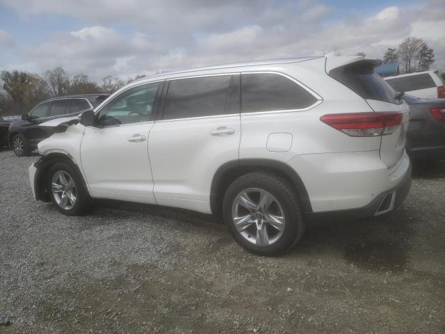 Vin: 5tdyzrfh3hs219795, lot: 50086315, toyota highlander limited 20172