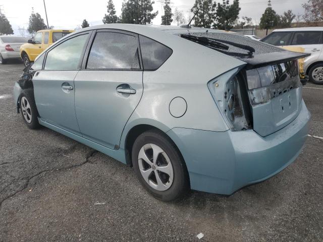 TOYOTA PRIUS 2012 turquoise  hybrid engine JTDKN3DU4C1612533 photo #3