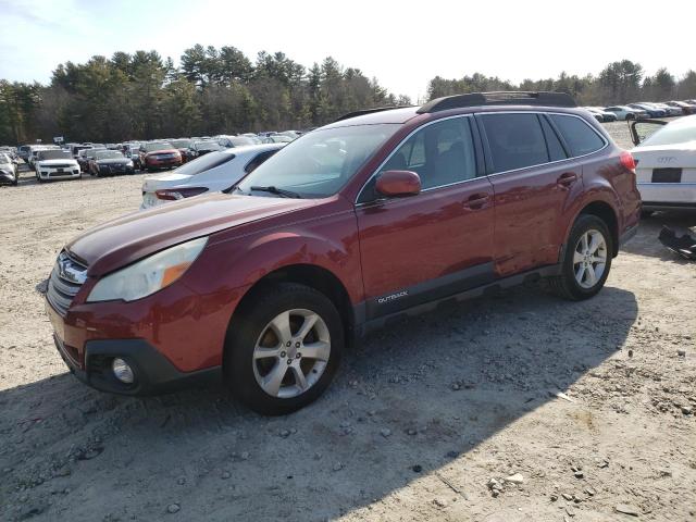 SUBARU OUTBACK 2. 2014 red  gas 4S4BRBCC6E3247511 photo #1