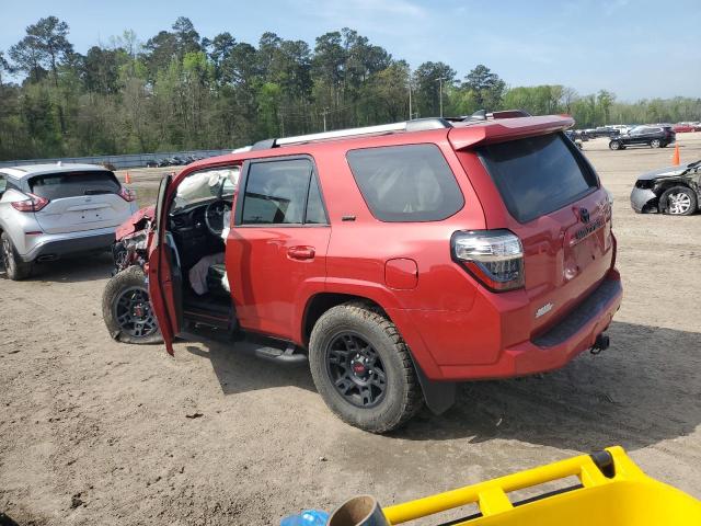 TOYOTA 4RUNNER SR 2023 red  gas JTEFU5JR1P5293263 photo #3