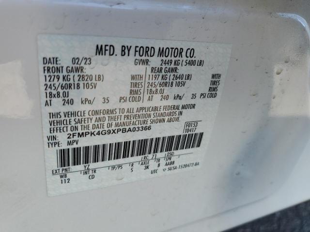 2023 FORD EDGE 2FMPK4G9XPBA03366