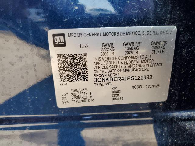 2023 CHEVROLET BLAZER 2LT - 3GNKBCR41PS121933