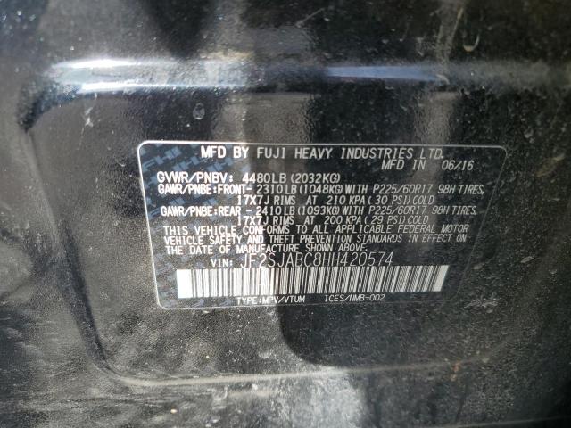 JF2SJABC8HH420574 Subaru Forester 2.5i