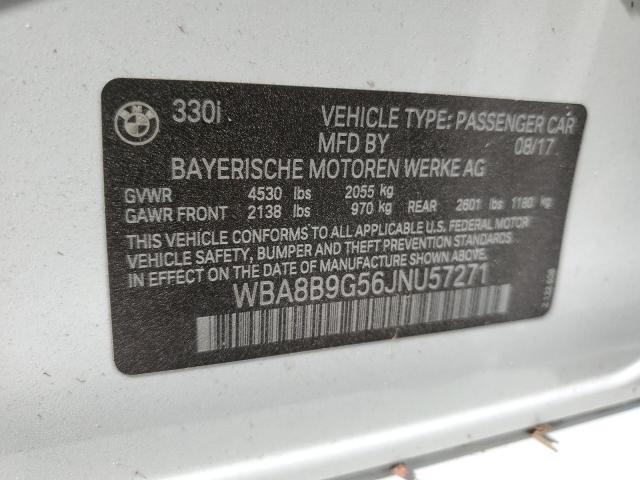 2018 BMW 330 I - WBA8B9G56JNU57271