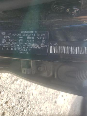 3KPFK4A75HE136179 KIA FORTE LX