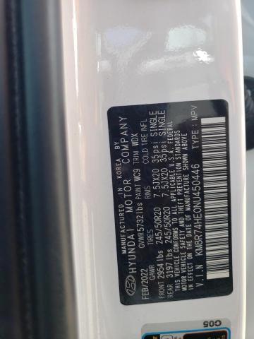 2022 HYUNDAI PALISADE C - KM8R74HE0NU450446