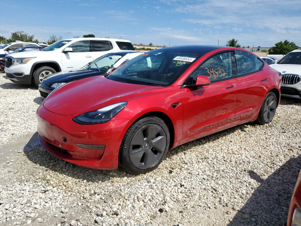 5YJ3E1EA8MF961328 TESLA MODEL S 70 2021
