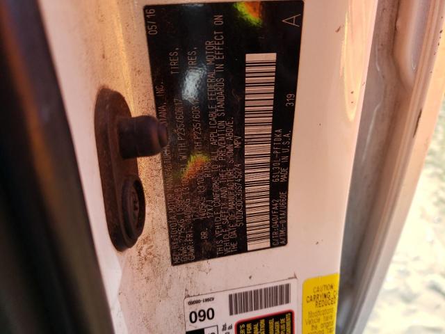 5TDZK3DC3GS745274 Toyota SIENNA