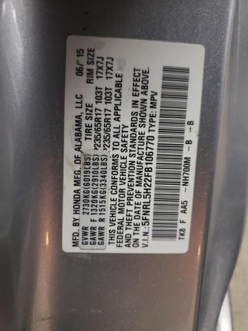 2015 HONDA ODYSSEY LX - 5FNRL5H22FB106770